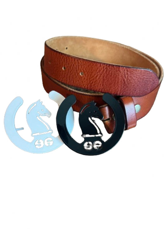 Tan Casual -  Genuine leather belt